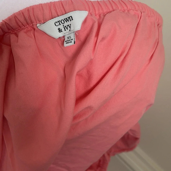 NWOT One Shoulder Blouse size XL - Picture 4 of 5